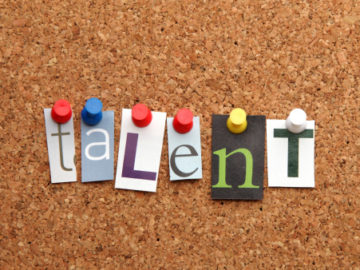 Talent pinned on noticeboard