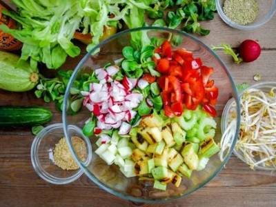 Celery Salad with Green Apple Vinaigrette